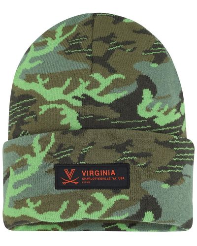 Nike Virginia Cavaliers Veterans Day Cuffed Knit Hat - Green