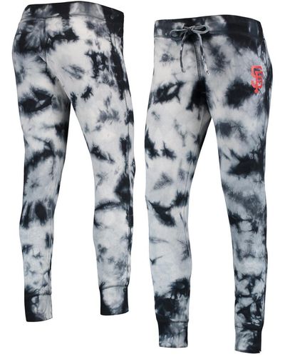 KTZ San Francisco Giants Tie-dye jogger Pants - Black