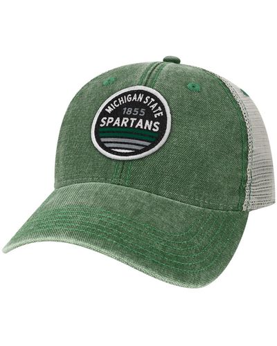 Legacy Athletic Michigan State Spartans Sunset Dashboard Trucker Snapback Hat - Green