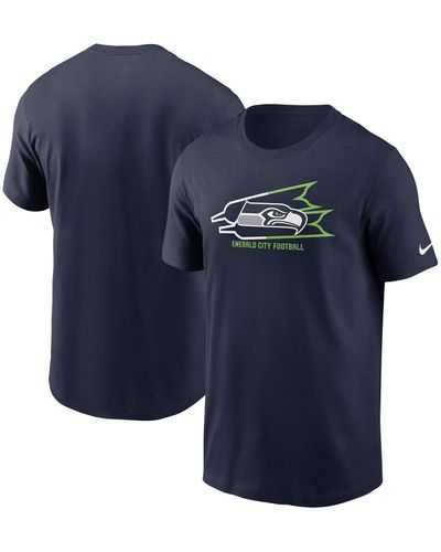 Nike College Seattle Seahawks Essential Local Phrase T-shirt - Blue
