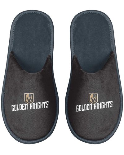 FOCO Vegas Golden Knights Scuff Slide Slippers - Black
