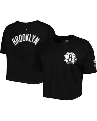 Pro Standard Brooklyn Nets Classics Boxy T-shirt - Black