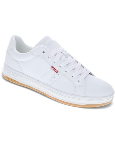Levi's Carson Fashion Athletic Lace Up Sneakers - White