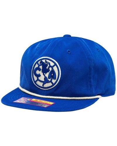 Fan Ink Club America Snow Beach Adjustable Hat - Blue