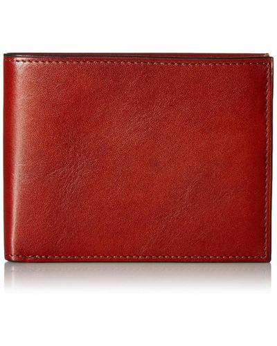 Bosca Executive Wallet - Red