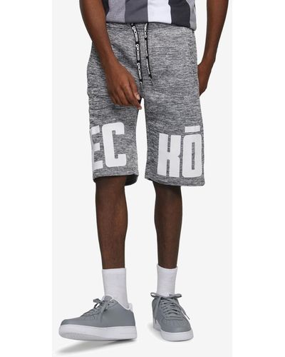 Ecko' Unltd E-c-k-o Fleece Shorts - Gray