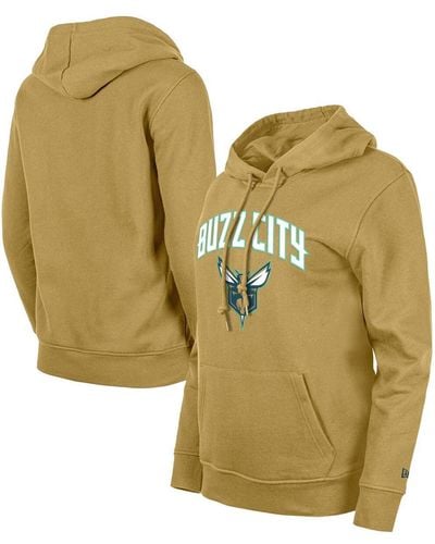 KTZ Charlotte Hornets 2023/24 City Edition Pullover Hoodie - Natural