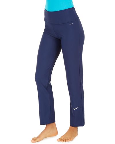 Nike Essential Straight Swim leggings - Blue