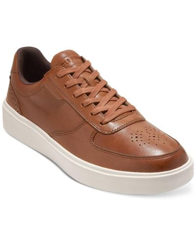 Cole Haan Grand Crosscourt Transition Lace-up Sneakers - Brown