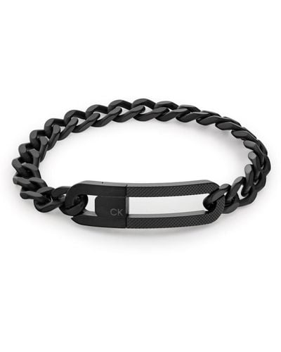 Calvin Klein Stainless Steel Bracelet - Black