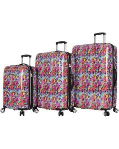 Betsey Johnson Hardside luggage Collection - Red