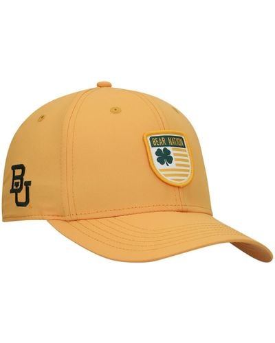 Black Clover Baylor Bears Nation Shield Snapback Hat - Natural