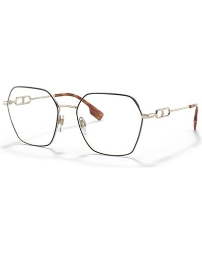 Burberry Irregular Eyeglasses - Metallic
