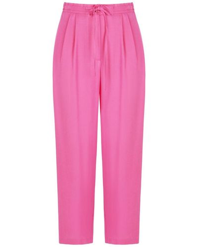 Nocturne High-waisted Carrot Pants - Pink