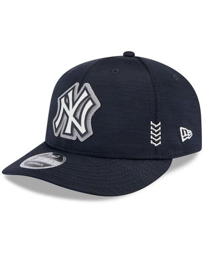 KTZ New York Yankees 2024 Clubhouse Low Profile 59fifty Fitted Hat - Blue