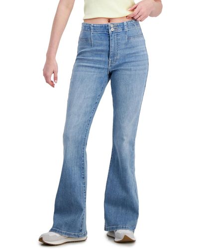 Lucky Brand Stevie High-rise Flare-leg Denim Jeans - Blue