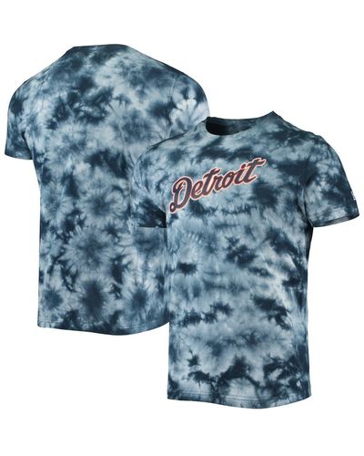 KTZ Detroit Tigers Team Tie-dye T-shirt - Blue