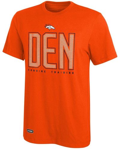Outerstuff Denver Broncos Record Setter T-shirt - Orange