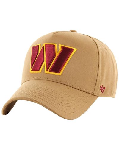 '47 47 Brand Washington Commanders Ballpark Mvp Adjustable Hat - White