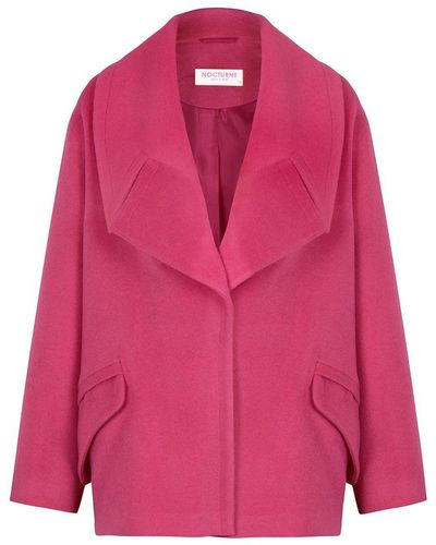 Pink Nocturne Jackets for Women | Lyst