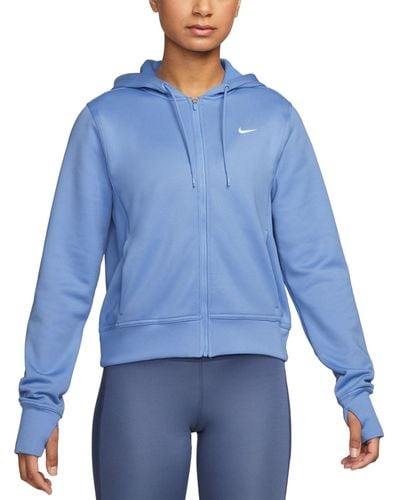 Nike Therma-fit One Full-zip Hoodie - Blue
