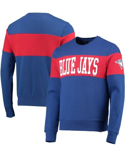 47 Brand Men's Royal Toronto Blue Jays Borderline Franklin T-shirt