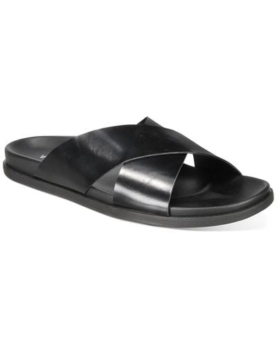 Alfani Whitter Cross Sandals - Black