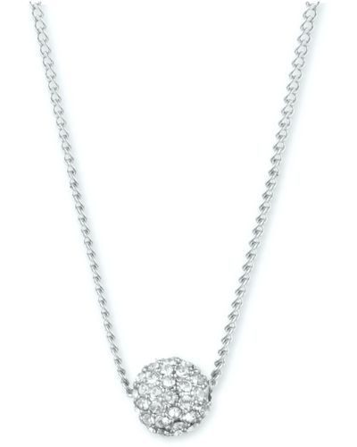 Givenchy Silver-tone Fireball Necklace - Metallic