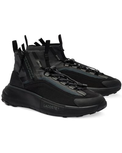 Lacoste Audyssor Lite Sock Textile Sneakers - Black