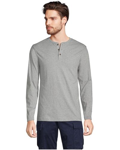 Gray Lands' End T-shirts for Men | Lyst