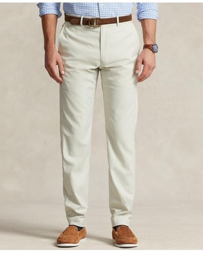 Polo Ralph Lauren Tailored Fit Performance Chino Pants - Natural