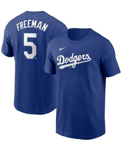 Nike Shohei Ohtani Los Angeles Dodgers 2024 Mlb World Tour Seoul Series Name And Number T-shirt - Blue