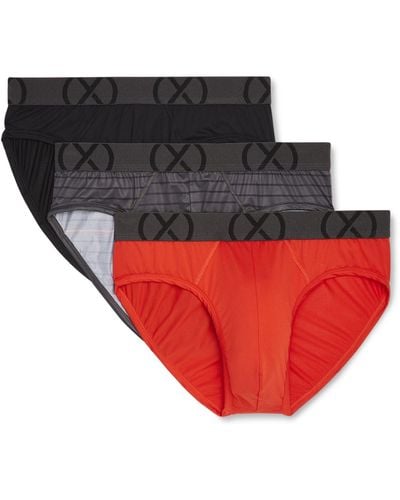 2xist 2(x)ist Mesh No Show Performance Brief - Red