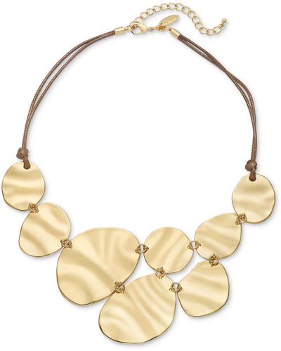 Style & Co. Silver-tone Frontal Necklace - Metallic