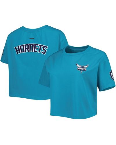 Pro Standard Charlotte Hornets Classics Boxy T-shirt - Blue