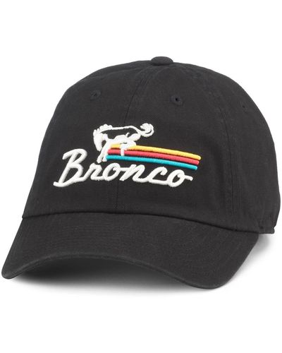 American Needle And Ford Bronco Ballpark Adjustable Hat - Black