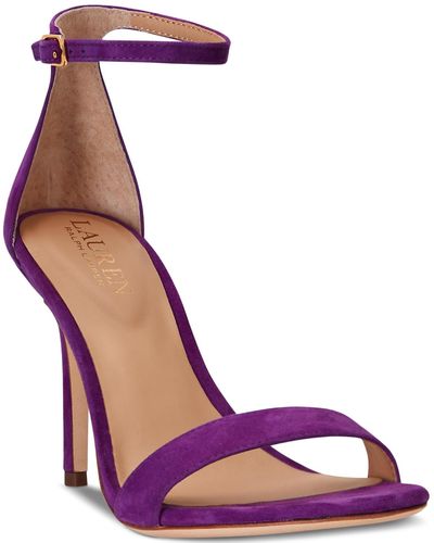 Lauren by Ralph Lauren Allie Ankle-strap Dress Sandals - Purple