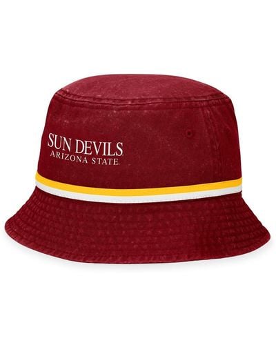 Top Of The World Arizona State Sun Devils Ace Bucket Hat - Red