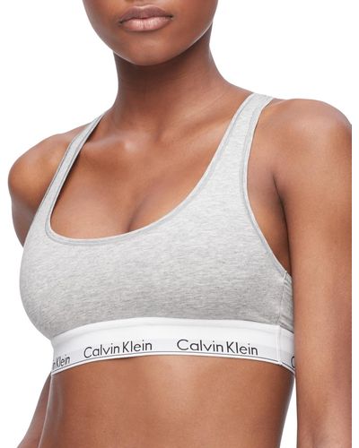 Calvin Klein Modern Cotton Modern Cotton Bralette F3785 - Gray