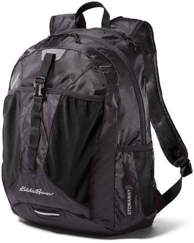 Eddie Bauer Stowaway Packable 30 Liters Daypack - Black