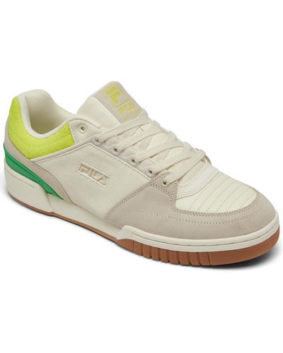 Fila Targa Nt Palm Beach Low Casual Tennis Sneakers From Finish Line - White