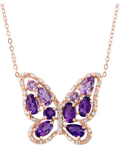 Lali Jewels Multi-gemstone (1-3/4 Ct. T.w. - Purple