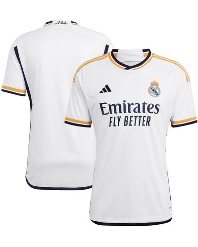 adidas Real Madrid 2023/24 Authentic Jersey - White