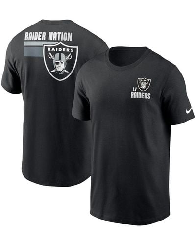 Nike Men's Las Vegas Raiders Sideline Legend Velocity T-Shirt - White - XL (extra Large)