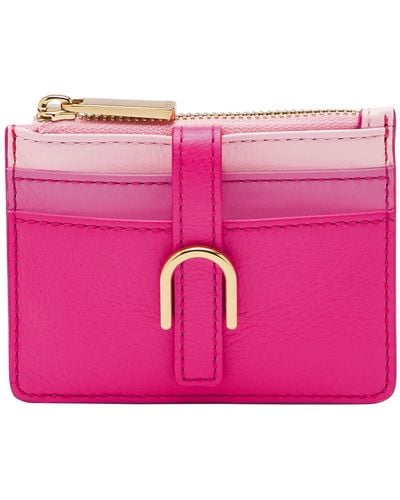 Fossil Barbie Zip Card Case - Pink