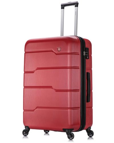 DUKAP Rodez 28" Lightweight Hardside Spinner luggage - Red
