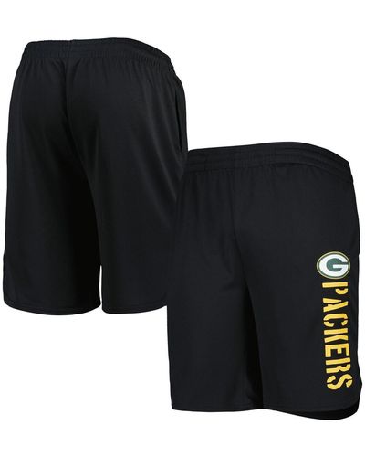 MSX by Michael Strahan Green Bay Packers Team Shorts - Black
