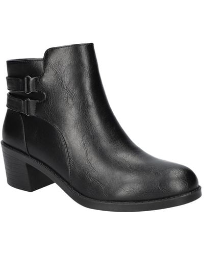 Easy Street Murphy Comfort Ankle Boots - Black