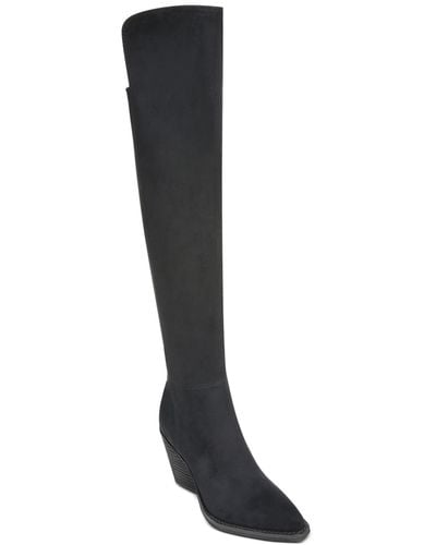 Zodiac Ronson Over-the-knee Cowboy Boots - Black