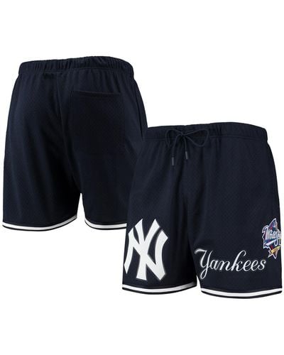 Pro Standard New York Yankees 1999 World Series Mesh Shorts - Blue
